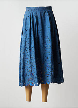 Jupe longue bleu FRACOMINA pour femme