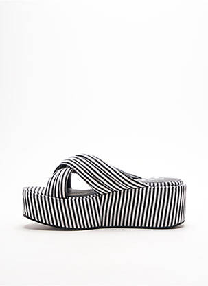Mules/sabots type de semelle amortissante talon de 4 à 6cm noir NO NAME femme