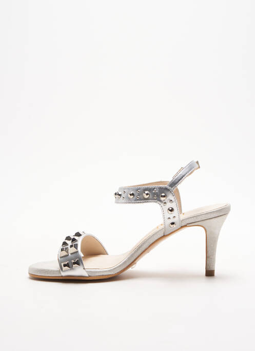 Sandales/Nu pieds gris LODI pour femme