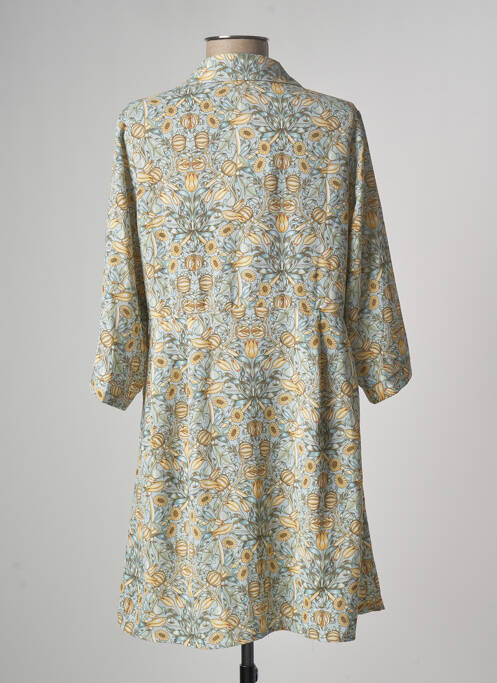 Robe mi-longue bleu SARAH JOHN pour femme