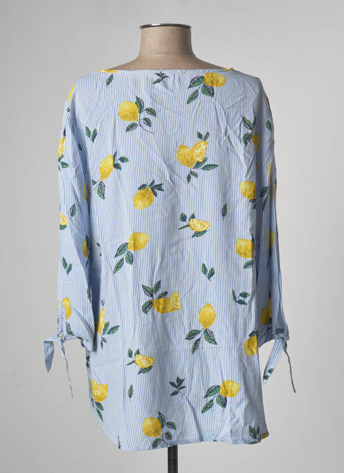 Top bleu CECIL femme