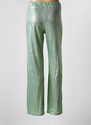 Pantalon droit stretch taille normale vert VIE TA VIE femme