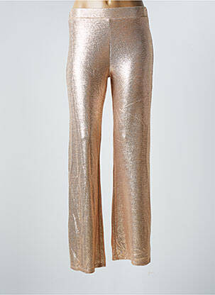 Pantalon droit stretch taille normale rose VIE TA VIE femme