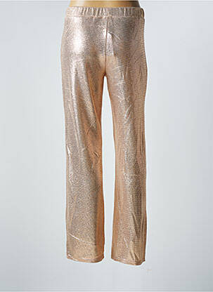 Pantalon droit stretch taille normale rose VIE TA VIE femme