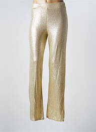Pantalon droit stretch taille normale beige VIE TA VIE femme