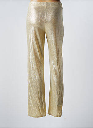 Pantalon droit stretch taille normale beige VIE TA VIE femme