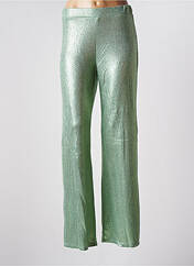 Pantalon droit vert MINETTE pour femme seconde vue