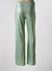 Pantalon droit vert MINETTE pour femme seconde vue