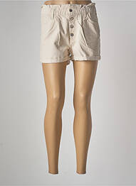 Short taille normale taille normale beige ONLY femme