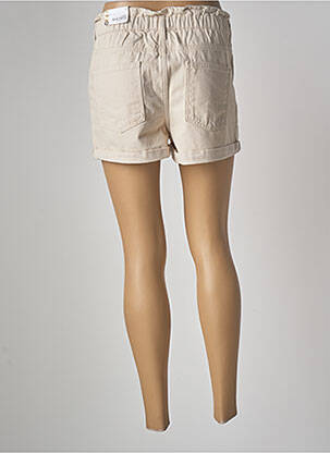 Short taille normale taille normale beige ONLY femme