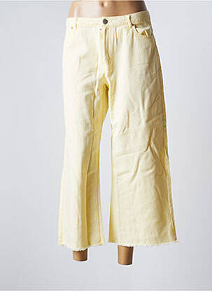 Jeans coupe large sélection denim taille normale jaune ONLY femme