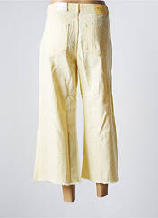 Jeans coupe large jaune ONLY pour femme seconde vue