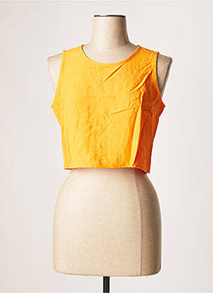 Top sans manche sans manche orange BOBBIE&BOB femme