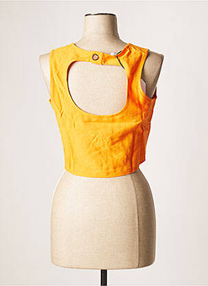 Top sans manche sans manche orange BOBBIE&BOB femme