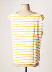 T-shirt jaune LAURE + MAX pour femme seconde vue