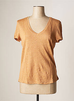 T-shirt marron ONLY pour femme