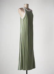 Robe longue vert NINETTE pour femme seconde vue