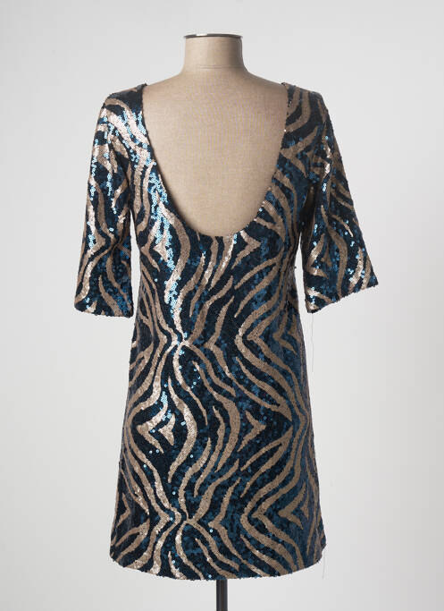 Robe courte bleu OPPULENCE pour femme