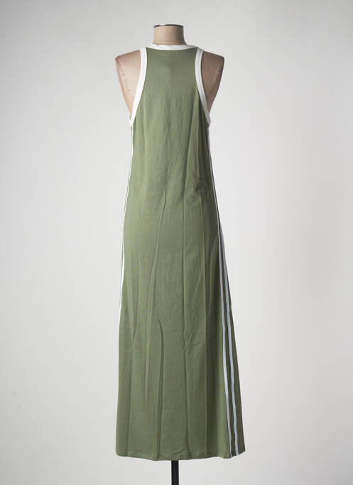 Robe longue vert NINETTE pour femme
