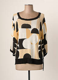 Top stretch manches longues beige SKATÏE femme