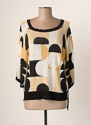 Top stretch manches longues beige SKATÏE femme
