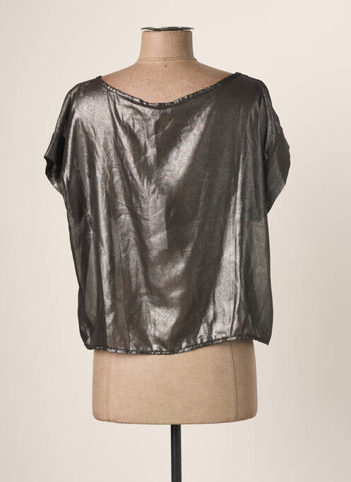 Top gris MINETTE pour femme