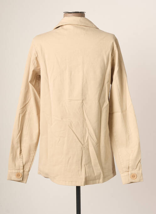 Veste casual beige JANIS & JOHN pour femme