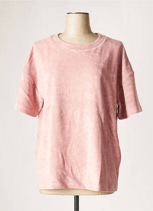 T-shirt rose PIECES pour femme