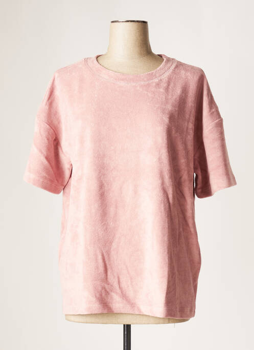 T-shirt rose PIECES pour femme