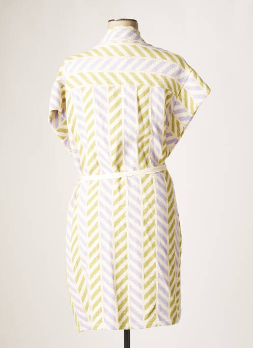 Veste kimono beige MINETTE pour femme