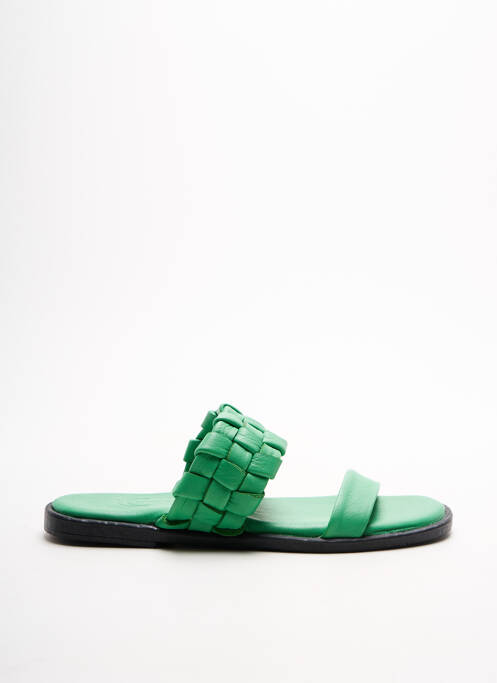 Sandales/Nu pieds vert LUNE & L'AUTRE pour femme