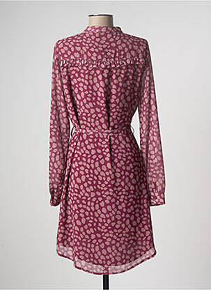 Robe courte coupe fluide manches longues rouge XT STUDIO femme
