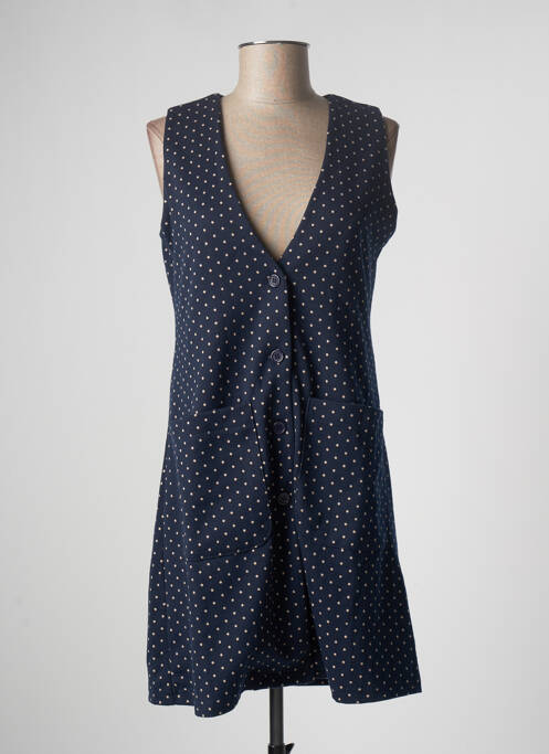 Veste casual coupe cintrée bleu COMPAÑIA FANTASTICA femme