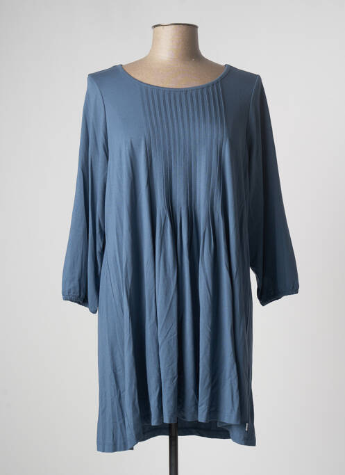 Robe courte bleu ZHENZI pour femme