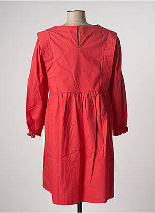 Robe courte manches 3/4 manches 3/4 rouge COMPAÑIA FANTASTICA femme