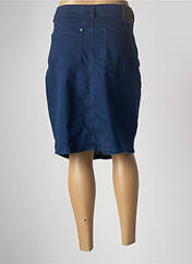 Jupe mi-longue bleu ZHENZI pour femme seconde vue