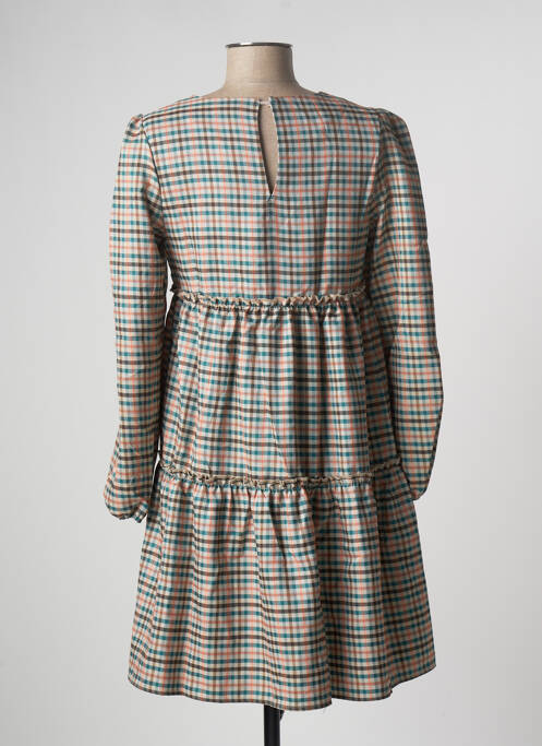 Robe courte vert COMPAÑIA FANTASTICA pour femme