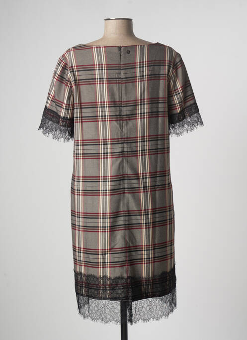 Robe mi-longue gris XT STUDIO pour femme