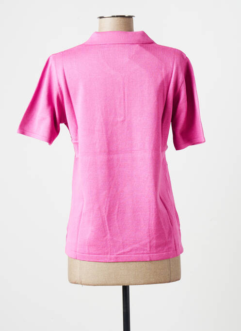 Pull rose VALMODE pour femme