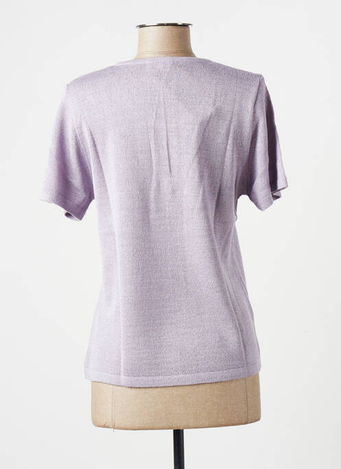 Pull violet LAS CABRILLAS pour femme