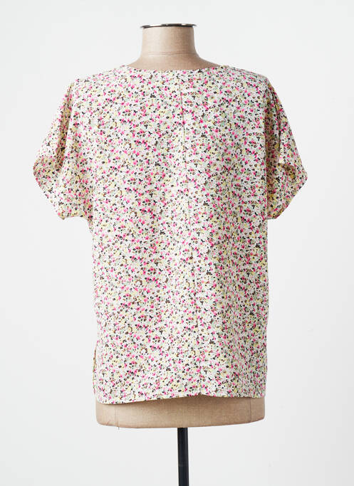 Top rose MARIE DE MARCILLE pour femme