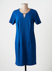 Robe mi-longue bleu PLURIELLES pour femme seconde vue