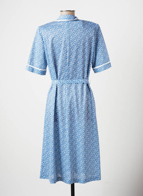 Robe mi-longue bleu VALMODE pour femme