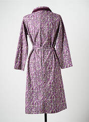 Robe mi-longue violet MARIE DE MARCILLE pour femme seconde vue