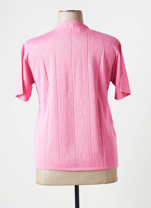 Blouse rose ELEANE pour femme