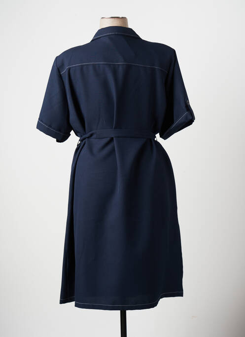 Robe mi-longue bleu VALMODE pour femme