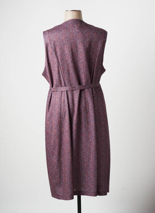 Robe mi-longue rouge GUY DUBOUIS pour femme