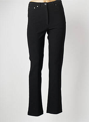 Pantalon slim noir GUY DUBOUIS pour femme