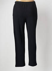 Pantalon slim noir QUATRE VINGT JOURS pour femme seconde vue