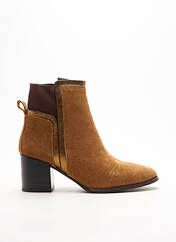 Bottines/Boots marron REQINS pour femme seconde vue